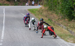 Longboard-Downhill-Rennen | Poggio Cupro - Italien